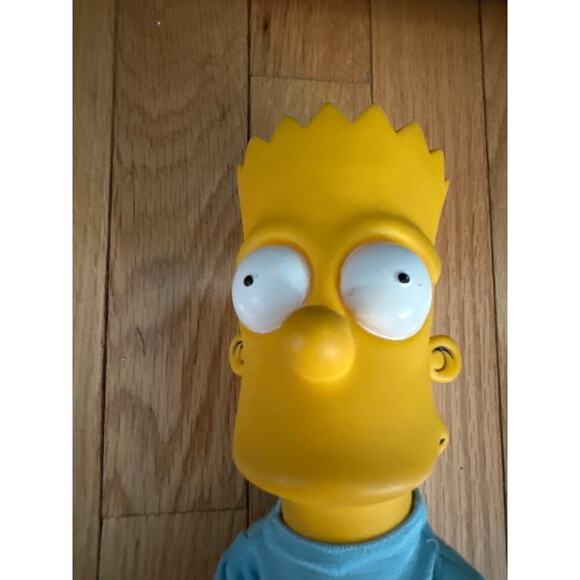 Bart Simpson plush and plastic doll figure, likely from 1990 - Picture 2 of 4